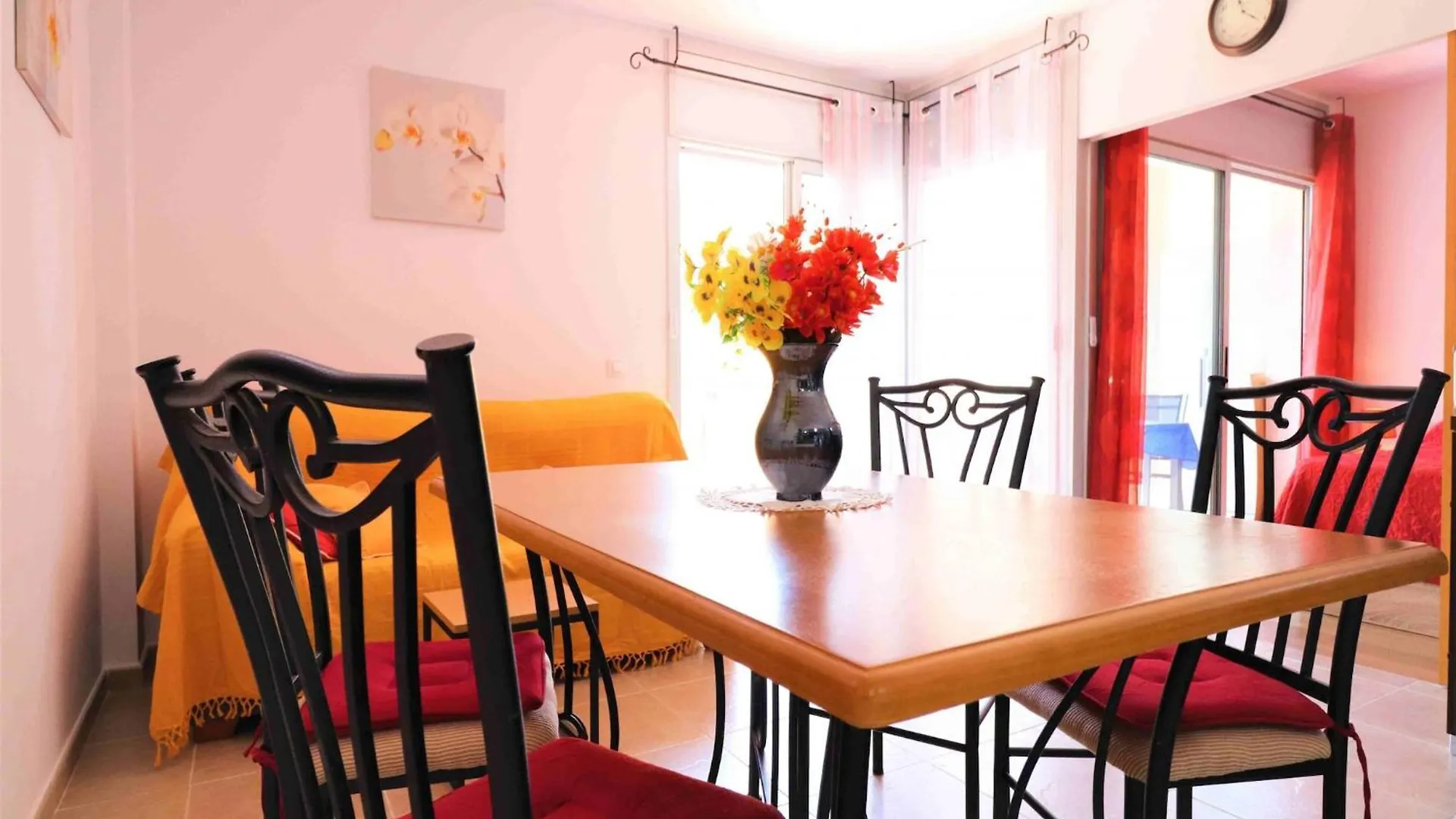 Pretty Apartment With Balcony Roses